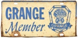 P Of H Grange License Plate