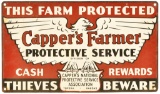 Capper's Farmer Protective Service Sign