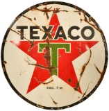 Texaco Identification Sign