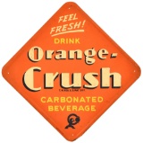 Feel Fresh Drink Orange Crush Sign