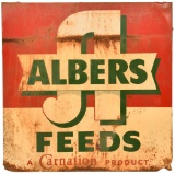 Albers Feed Sign