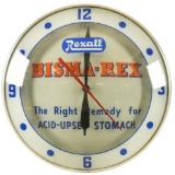 Bisma-rex Rexall Double Bubble Clock