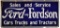 Ford And Fordson Sales And Service Sign