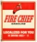 Fire Chief Gasoline Localized 11 Sign