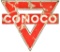 Conoco Die Cut Sign