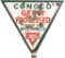 Conoco Germ Processed Motor Oil Curb Sign