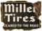 Miller Tires Flange Sign