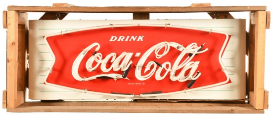 Drink Coca Cola Neon Sled Sign