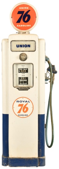 Unrestored Union 76 Wayne 70 Gas Pump