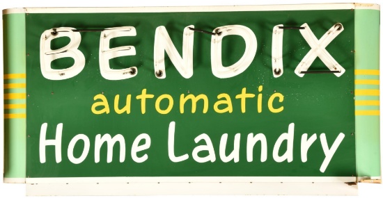 Bendix Automatic Home Laundry Neon Sign