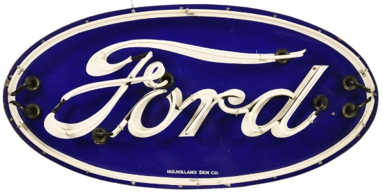 Ford Oval Neon Sign