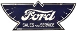 Ford Sales And Service Die Cut Sign