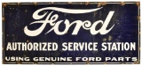 Ford Authorized Service Station Sign