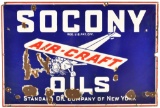 Socony Aircraft Oils Sign