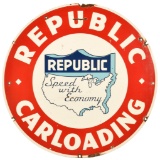 Republic Carloading Sign