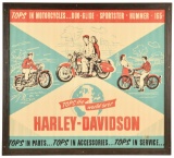 Harley Davidson Corrugated Sign
