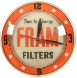 Fram Filters Double Bubble Clock