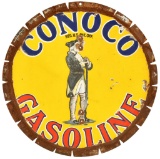 Conoco Minuteman Gasoline Sign