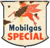 Mobilgas Special Pump Plate