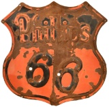 Phillips 66 Die Cut Neon Sign