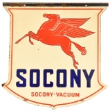 Mobil Socony Shield Sign