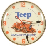 Jeep Lighted Clock