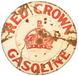 Red Crown Gasoline Sign