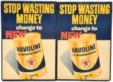 Havoline Stop Wasting Money Cardboard Signs