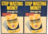 Havoline Stop Wasting Money Cardboard Signs