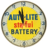 Auto-lite Battery Lighted Clock