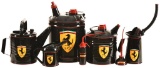 Lot Of 7 Ferrari Oil Cans