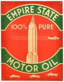 Empire State Motor Oil Reproduction Sign