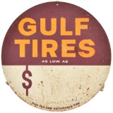 Gulf Tires Tire Insert Sign