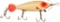 Heddon 3000 Glass Eyed Spindiver Lure White & Red