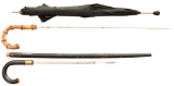 Cane Sword and Umbrella Sword
