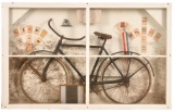 Early Boys Bicycle In Shadowbox