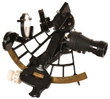 C. Plath German Naval Micrometer Sextant In Case