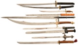 Lot of 10 Fantasy Swords