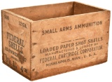 Federal Cartridge Co. 12GA. Crate