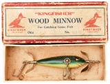 Kingfisher Wood Minnow Box & Lure