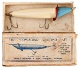 The Dowagiac Expert Casting Bait In Rare Picture Box