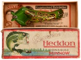 Rare Heddon #3509BB Tri-Color Closed Leg Luny Frog NIB