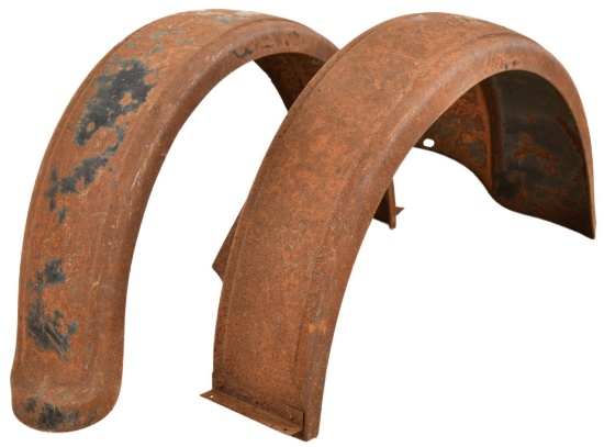 Pair of Fenders For Early Harvester Automobile