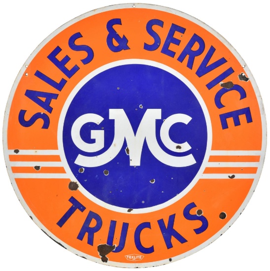 Gmc Trucks Sales & Service Sign