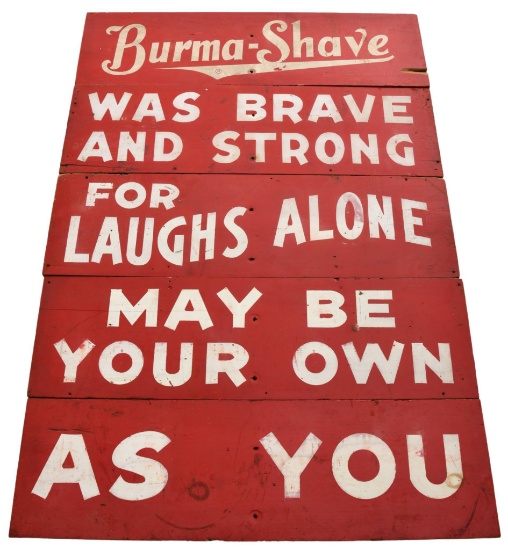 5 Burma-shave Road Signs | Art, Antiques & Collectibles Collectibles ...