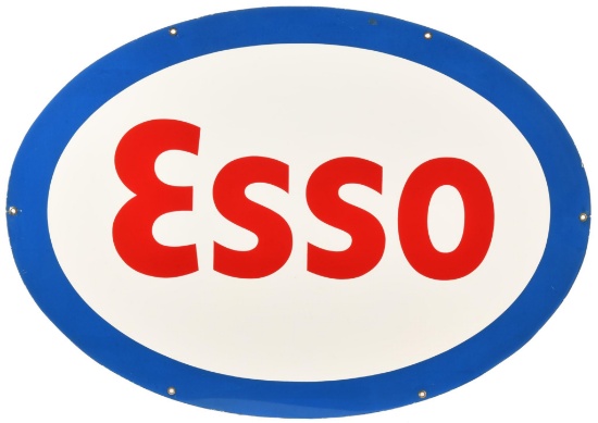 Small Esso Oval Sign