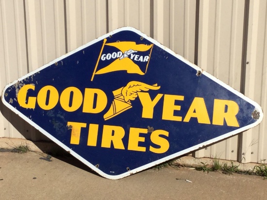 Vintage goodyear Tires sign