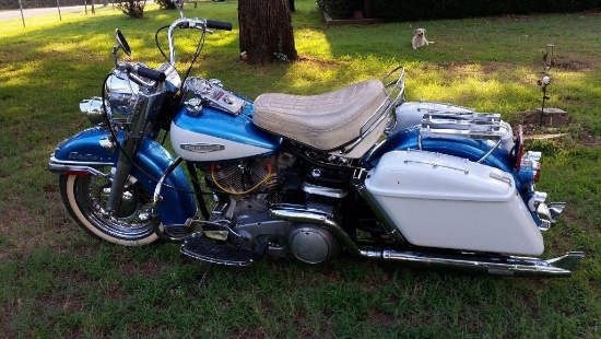 1970 Harley Davidson FLH-Electra Glide Motorcycle