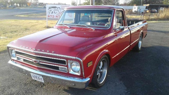 1968 Cheverolet C10 pick up truck PULLED FROM SALE