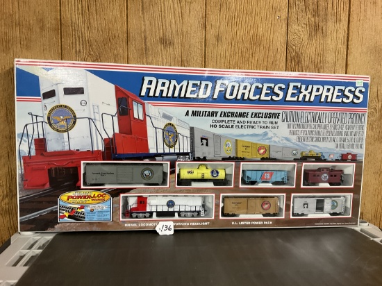 Armed Force Express Train Set - NIB